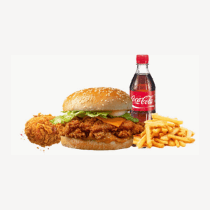 Chicken Burger Meal (Lite)