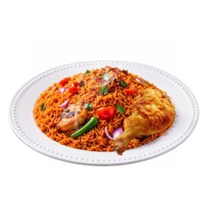 Jollof Rice Extra & Chicken