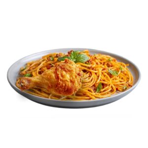 Jollof Spaghetti Extra & Chicken